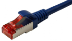 Cable Brackton Patch SF/UTP 3m CAT 6a Blue