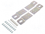 Mounting holder | zinc plated steel | 4pcs.