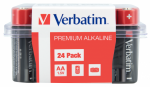 Batteries Verbatim AA Premium Alkaline 24-Pack 1.5V