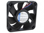 Fan: DC | axial | 119x119x25mm | 225m3/h | 55dBA | ball bearing | 5400rpm