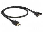 Cable | HDMI socket,HDMI plug | HDMI 1.4,High Speed + Ethernet
