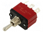 Switch: toggle | Pos: 3 | SP3T | (ON)-OFF-(ON) | 12A/28VDC | 3600NF | IP67