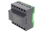 Transformer: mains | 100VA | 230VAC | 24V | Leads: terminal block | IP30