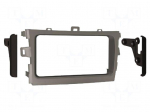 Radio frame | Toyota | 2 DIN | silver
