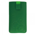 Case universal pocket iLike Universal Leather Pocket Case XL Green