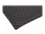 Damping mat | Mat: polyurethane | 600x1000x15mm