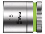 Socket: 6-angles | socket spanner | HEX 18mm | 3/8" | Zyklop