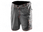 Protective shorts | Size: 58,XXL | grey | BASIC | 245g/m2