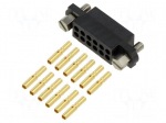 Connector: wire-wire/PCB | plug | female | PIN: 12 | Datamate J-Tek | 3A