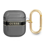 Guess GUA2HHTSK Strap Collection AirPods cover / black