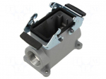 Connector: HDC | H-B 10 SGRLH M32 BOX MOUNT BASE