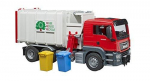 BRUDER MAN TGS side loader garbage truck - 03761
