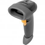 Digitus 2D Barcode Handheld Scanner, Black Barcode Scanner, Battery Operated, with Stand, QR Code Compatible