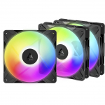 Arctic P14 Pro Reverse A-RGB (black, pack of 3, 140 mm)
