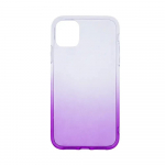 Fusion Gradient case silikona aizsargapvalks Samsung A536 Galaxy A53 5G caurspīdīgs - violets