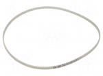 Timing belt | AT5 | W: 8mm | H: 2.7mm | Lw: 780mm | Tooth height: 1.2mm