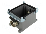 Connector: HDC | H-B 32 SGRL M32 BOX MOUNT BASE
