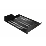 Equip 19" fikseeritud riiul serverikappidele 35cm 2U Black