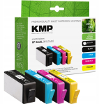 KMP tindikassett HP Nr.364XL N9J74AE Black, Cyan, Magenta, Yellow taaskasutatud