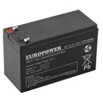 AGM aku EUROPOWER seeria EP 12V 7.2Ah (Kasutusaeg 6-9 aastat)
