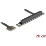 DELOCK Adapter Mini PCIe pistikust PCIe 3.0 x16 pesa 90&deg;