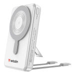 Powerbank Verbatim Charge&acute;n&acute;Go Power Bank 2C & Display 10000mAh silver