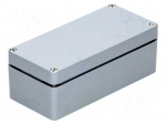 Enclosure: multipurpose | X: 75mm | Y: 160mm | Z: 55mm | polyester | grey