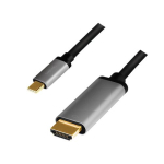 LogiLink USB-C - HDMI 1.8m pozłacane końc&oacute;wki