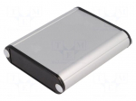 Enclosure: with panel | 1455 | X: 71mm | Y: 80mm | Z: 19mm | aluminium