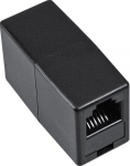 Networking devices InLine  InLine RJ12 Adapter Female/Female  6P6C  Black (69999)