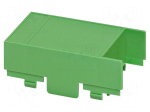 Upper housing | EG 45 | green | UL94V-0 | polycarbonate | X: 45mm