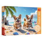 M&auml;nguala | PC | Konsoolid | Tarvikud // Harivad m&auml;nguasjad | Interaktiivsed | Loomingulised | Kunstilised // Puzzle - 100 - Pieski Corgi - Trefl 16536