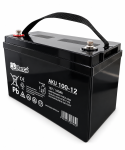12V 100Ah aku :: AGM : VRLA :: 12 volti, 100 ampertundi (Ah) ::