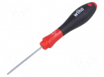 Screwdriver | Allen hex key | HEX 2mm | Blade length: 60mm