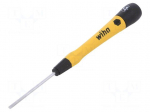 Screwdriver | slot | precision | 2,5x0,4mm | ESD | Blade length: 50mm