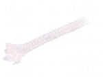 Insulating tube | Mat: silica fibre | white | max.1050&deg;C | &Oslash;int: 1mm