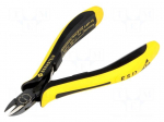 Pliers | side,cutting | ESD | Pliers len: 120mm | Cut: without chamfer