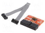 Adapter | IDC10,IDC20 | Interface: JTAG | 50x40mm