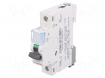 Circuit breaker | 230VAC | Inom: 0.5A | Poles: 1 | DIN | Charact: C | 6kA