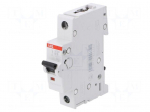 Circuit breaker | 230VAC | Inom: 16A | Poles: 1 | DIN | Charact: B | 6kA