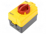 Main emergency switch-disconnector | Poles: 3 | flush mounting