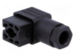 Connector: square | Series: G | plug | female | PIN: 6 | tinned | IP65 | 50V