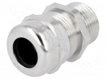 Cable gland | with long thread | M20 | 1,5 | IP68 | Mat: brass