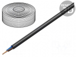 Wire | H07RN-F,TITANEX&reg; | stranded | Cu | 2x16mm2 | rubber | black