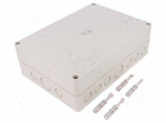 Enclosure: multipurpose | X: 180mm | Y: 254mm | Z: 84mm | TK PS | grey