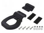 Sanitary handle | on the door handle