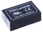 Converter: DC/DC | 3W | Uin: 18&divide;75V | 12VDC | Iout: 250mA | DIP24 | 14g