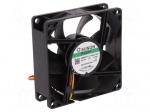 Fan: DC | axial | 12VDC | 80x80x25mm | 69.29m3/h | 33dBA | Vapo | 3200rpm