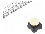 Connector: MMCX | socket | female | straight | 50&Omega; | SMT | on PCBs | LCP