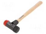 Hammer | 290mm | W: 87mm | 306g | 30mm | round | wood (hickory)